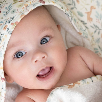 Little Dutch Badcape Baby Forest Wonders 75X75Cm koop je bij Babywinkel