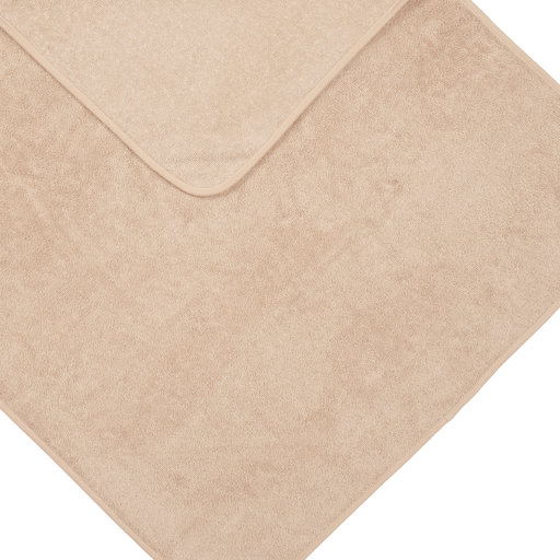 Little Dutch Badcape Baby Pure Beige 75X75cm koop je bij Babywinkel