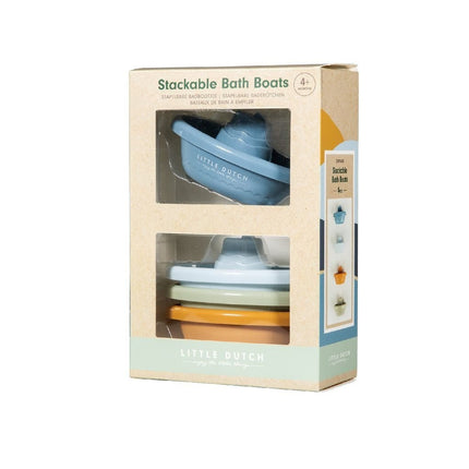Little Dutch Badspeelgoed Bootjes Blauw koop je bij Babywinkel