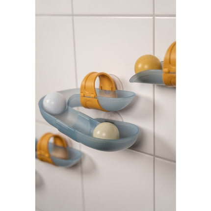 Little Dutch Badspeelgoed Waterbaan Blauw 8 Delig koop je bij Babywinkel