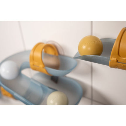 Little Dutch Badspeelgoed Waterbaan Blauw 8 Delig koop je bij Babywinkel