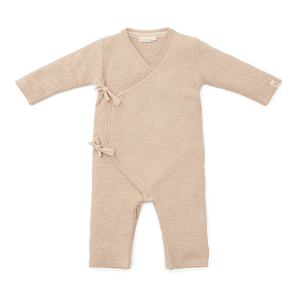 Little Dutch Boxpakje Overslag Gebreid Sand koop je bij Babywinkel