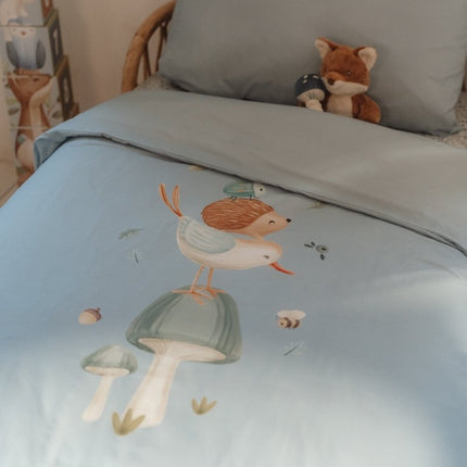 Little Dutch Dekbedovertrek Peuter Denim Blue Peuter koop je bij Babywinkel