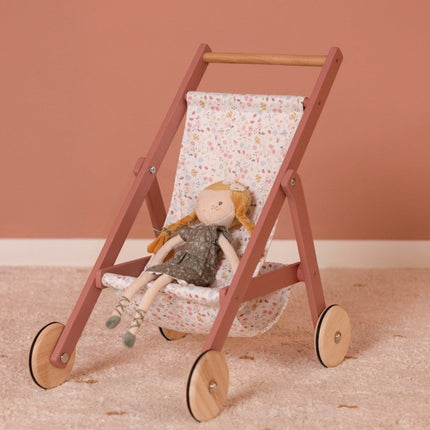 Little Dutch Houten Speelgoed Poppen Buggy koop je bij Babywinkel