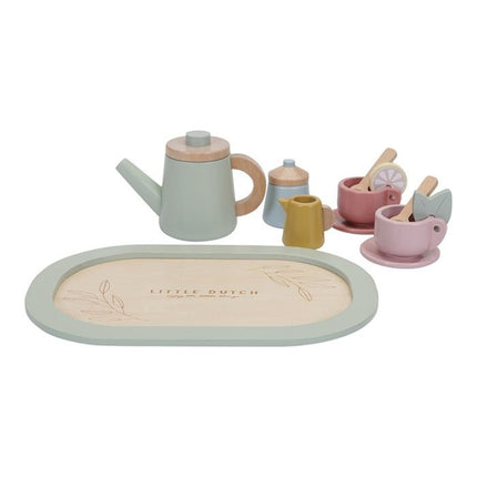 Little Dutch Houten Speelgoed Theeservies koop je bij Babywinkel