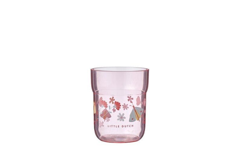 Little Dutch Kinderbeker Mio 250ml Flowers & Butterflies koop je bij Babywinkel