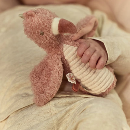 Little Dutch Knijpspeeltje Flamingo Safari koop je bij Babywinkel