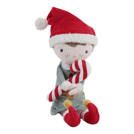 Little Dutch Knuffelpop Jim Kerst 35cm koop je bij Babywinkel