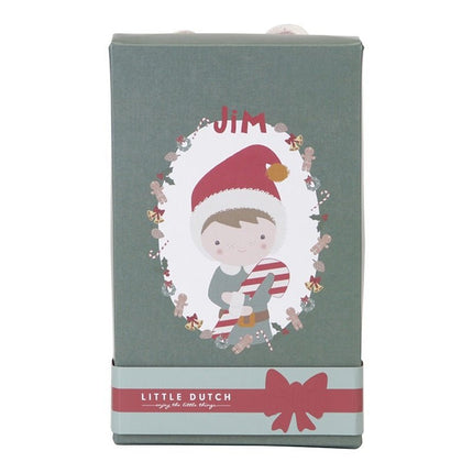 Little Dutch Knuffelpop Jim Kerst 35cm koop je bij Babywinkel