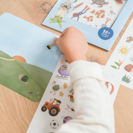 Little Dutch Raamstickers Jim En Friends koop je bij Babywinkel