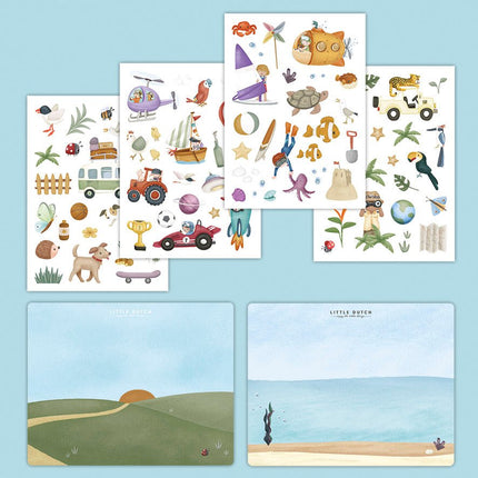 Little Dutch Raamstickers Jim En Friends koop je bij Babywinkel