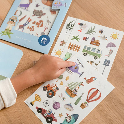 Little Dutch Raamstickers Jim En Friends koop je bij Babywinkel