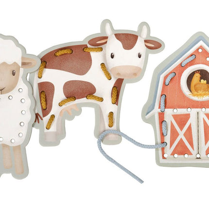 Little Dutch Rijgkaarten Little Farm koop je bij Babywinkel