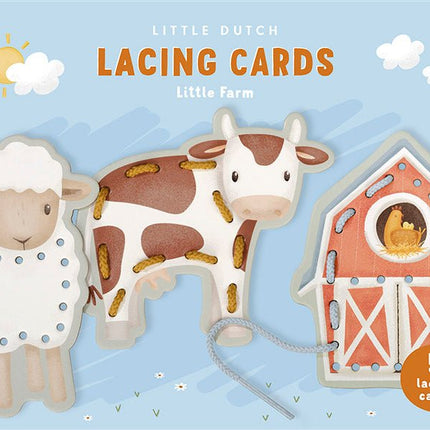Little Dutch Rijgkaarten Little Farm koop je bij Babywinkel