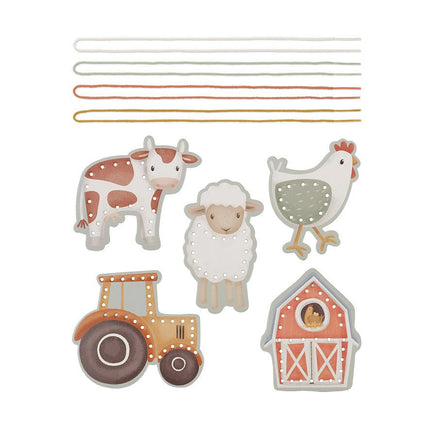 Little Dutch Rijgkaarten Little Farm koop je bij Babywinkel