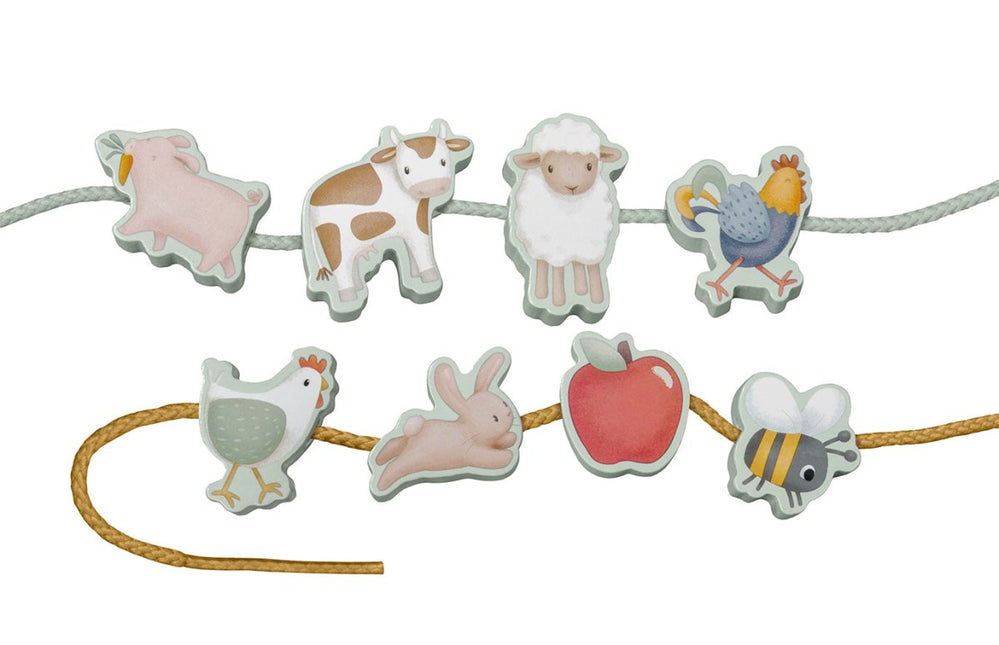 Little Dutch Rijgkralen Little Farm koop je bij Babywinkel