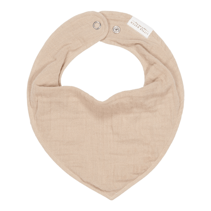 Little Dutch Slabbetje Bandana Hydrofiel Beige koop je bij Babywinkel