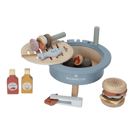 Little Dutch Speelgoed Bbq Hout koop je bij Babywinkel