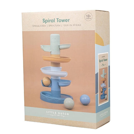 Little Dutch Stapeltoren Blauw met Ballen koop je bij Babywinkel