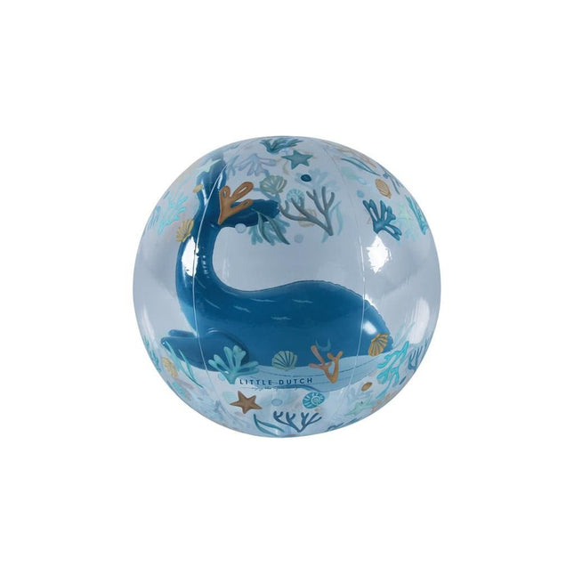 Little Dutch Strandbal 3D Ocean Dreams Blue koop je bij Babywinkel