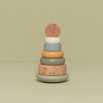 Little Dutch Tuimerlaar Stapeltoren Little Farm koop je bij Babywinkel