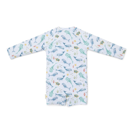 Little Dutch Zwempak Kind Lange Mouwen Ocean koop je bij Babywinkel