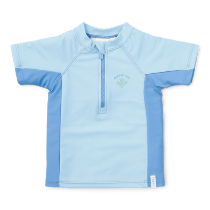 Little Dutch Zwemshirt Kind Korte Mouwen Blue Whale koop je bij Babywinkel
