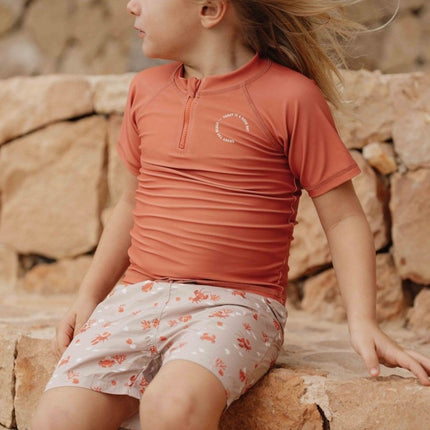 Little Dutch Zwemshirt Kind Korte Mouwen Coral koop je bij Babywinkel