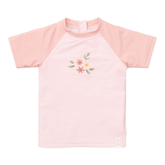 Little Dutch Zwemshirt Kind Korte Mouwen Flower Pink koop je bij Babywinkel