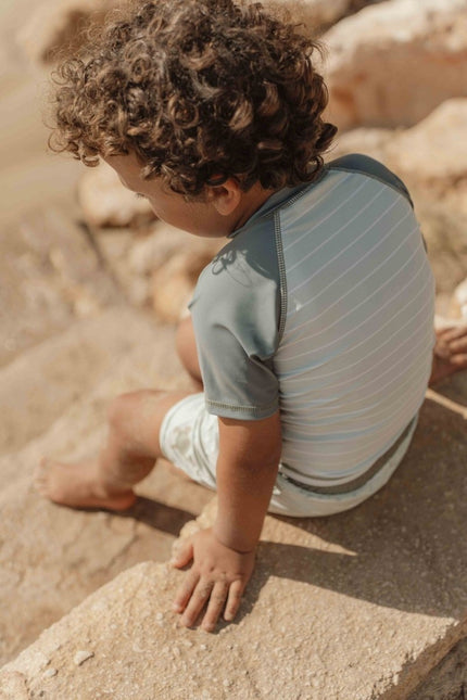 Little Dutch Zwemshirt Kind Korte Mouwen Fresh Greens koop je bij Babywinkel