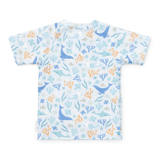 Little Dutch Zwemshirt Kind Korte Mouwen Ocean Dreams Blue koop je bij Babywinkel