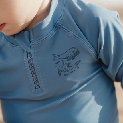 Little Dutch Zwemshirt Kind Lange Mouwen Blue Whale koop je bij Babywinkel