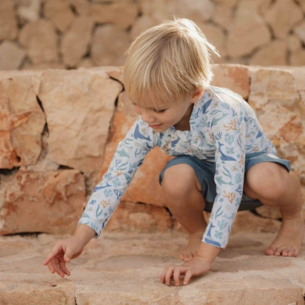 Little Dutch Zwemshirt Kind Lange Mouwen Ocean Dreams Blue koop je bij Babywinkel
