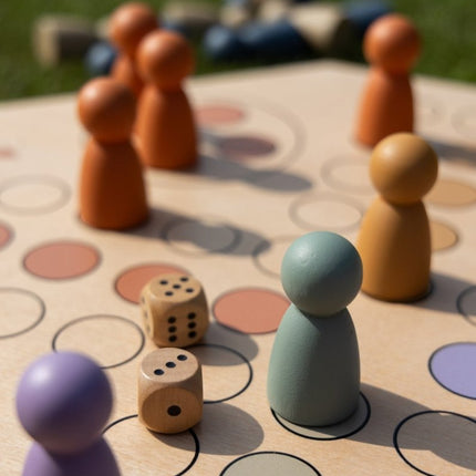 JeP Kids Bordspel Houten Ludo koop je bij Babywinkel