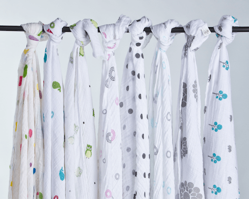 Lulujo Hydrofiele Doek Little Fawn Katoen 120x120cm koop je bij Babywinkel