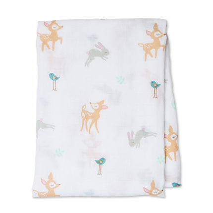 Lulujo Hydrofiele Doek Little Fawn Katoen 120x120cm koop je bij Babywinkel