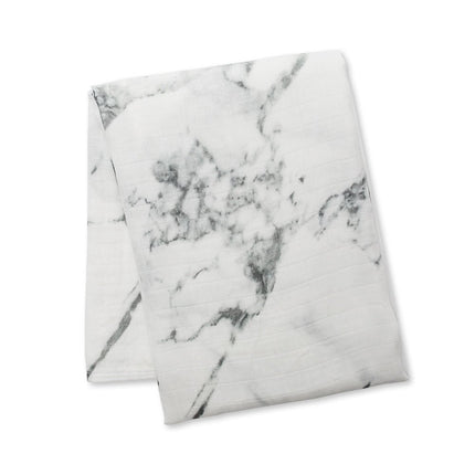 Lulujo Hydrofiele Doek Marble 120x120cm koop je bij Babywinkel