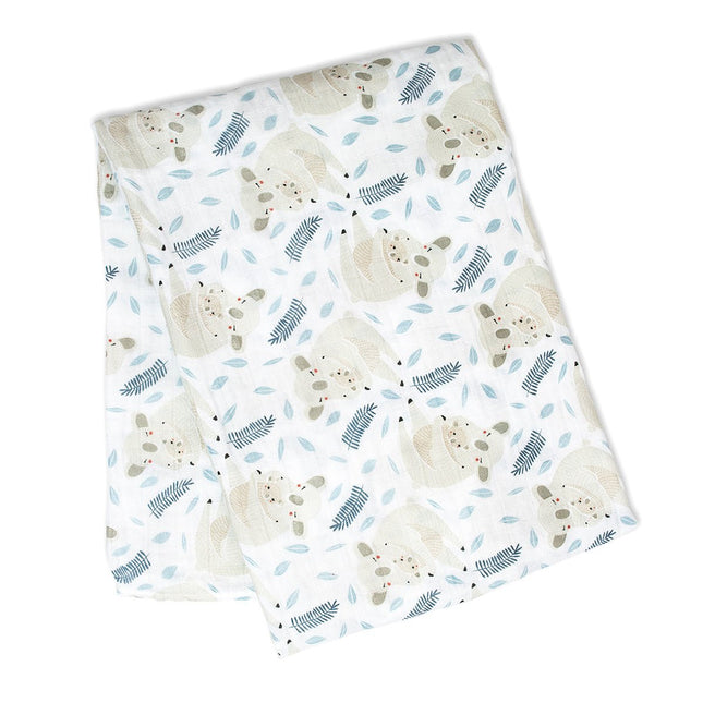 Lulujo Hydrofiele Doek Modern Koala Katoen 120x120cm koop je bij Babywinkel
