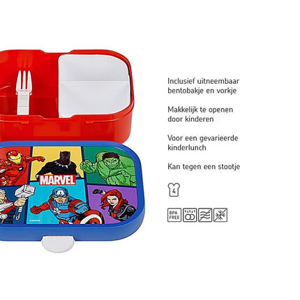 Mepal Lunchbox Campus Avengers koop je bij Babywinkel