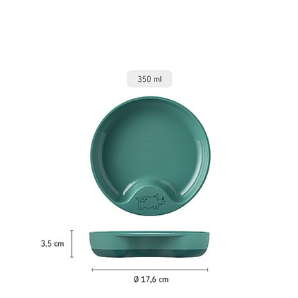 Mepal Babybord Mio Deep Turquoise koop je bij Babywinkel