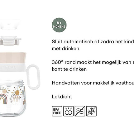 Mepal Drinkbeker 360° Mio Forest Friends 200Ml koop je bij Babywinkel