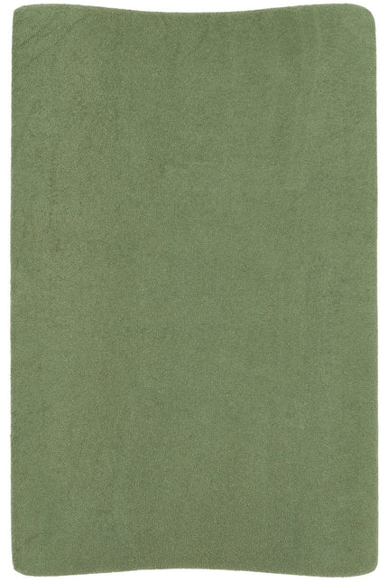 Meyco Aankleedkussenhoes Olive Green 2St 50X70cm koop je bij Babywinkel