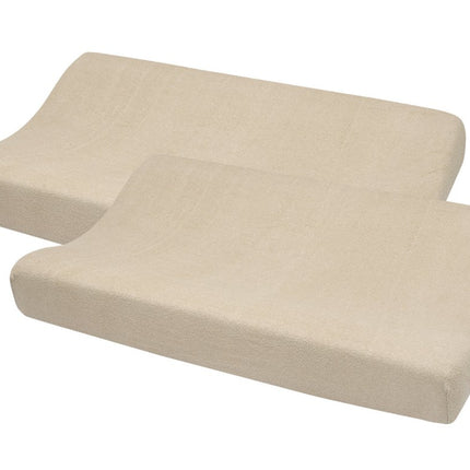 Meyco Aankleedkussenhoes Sand 2St 50X70cm koop je bij Babywinkel