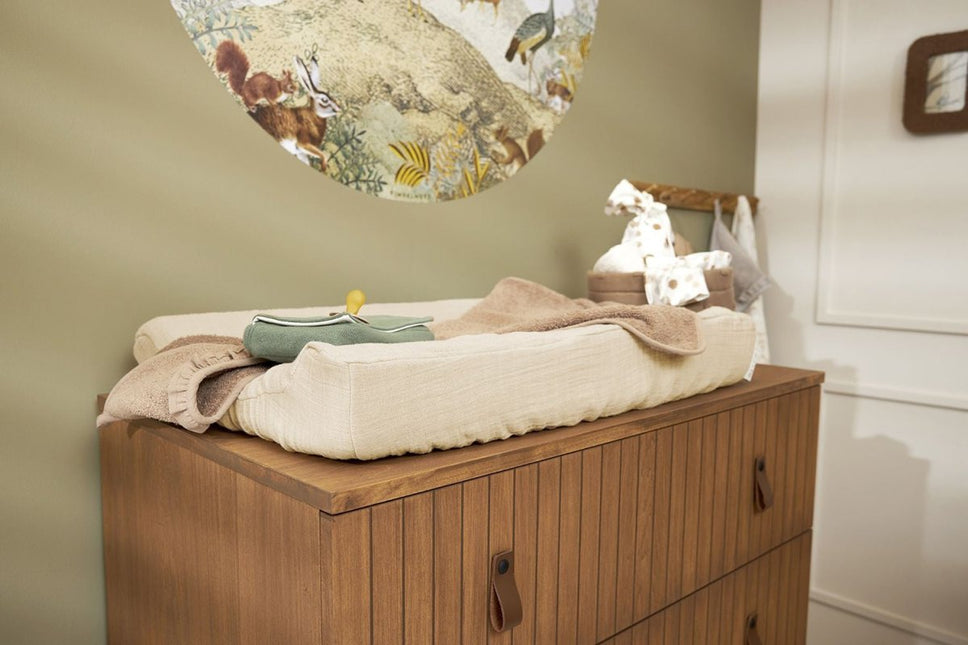 Meyco Aankleedkussenhoes Soft Sand 50x70cm koop je bij Babywinkel