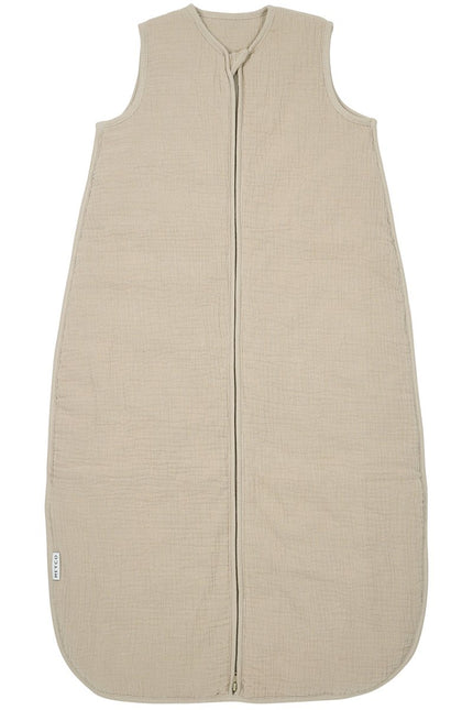 Meyco Baby Uni Winter Baby Slaapzak Pre - Washed Hydrofiel Sand koop je bij Babywinkel