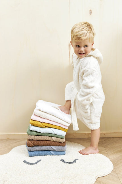 Meyco Badcape Baby Basic Badstof Offwhite koop je bij Babywinkel