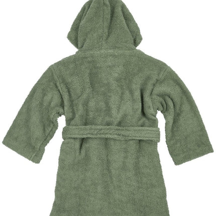 Meyco Badjas Basic Badstof Forest Green koop je bij Babywinkel