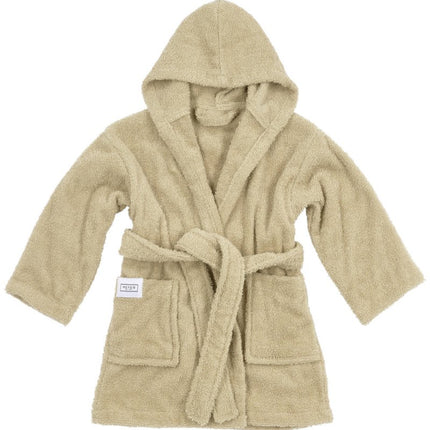 Meyco Badjas Basic Badstof Sand koop je bij Babywinkel