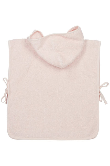 Meyco Badponcho 1 - 3 Jaar Basic Badstof Soft Pink koop je bij Babywinkel