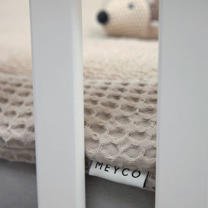 Meyco Boxkleed Greige 80X100cm koop je bij Babywinkel